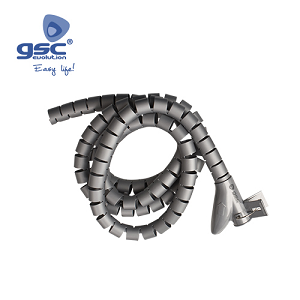 GSC EVOLUTION Organizador de Cabos 20mm 1.80Mts "Grey"