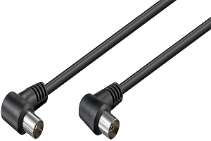 Cabo GOOBAY Antena TV (M 90º«»F 90º) 2.50Mts