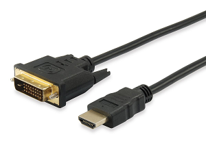 Cabo EQUIP Monitor HDMI«»DVI-D 3.0Mts "Black"