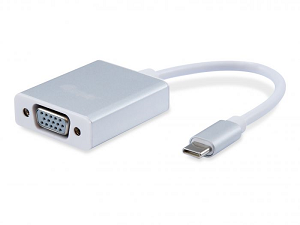 Adaptador EQUIP (USB3.1 Type-C«»VGA) 0.15Mts