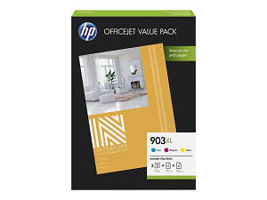 Tinteiro HP nº 903XL Value Pack (Pack 3 Cyan/Magenta/Yellow)