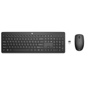Kit HP 235 Wireless (Teclado + Rato) "Black"