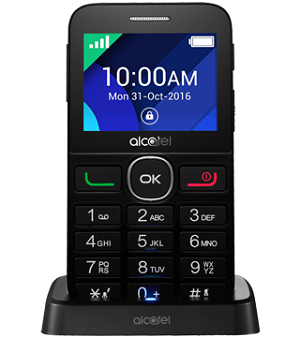 Telemovel Senior ALCATEL 2008G "Black/Silver"
