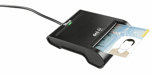 TRUST DNIe Smart Card Reader USB2.0 "Black"