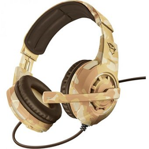 Headset TRUST GXT310D Radius Gaming Headset "Desert Camo"