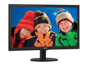 Monitor PHILIPS LED 24" 243V5LHAB FullHD,1ms,VGA~DVI-D~HDMI