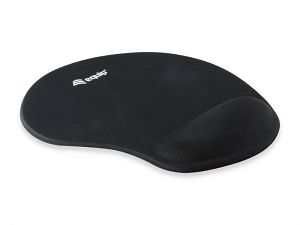 Tapete de Rato EQUIP Apoio de Pulso em Gel "Black"