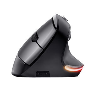 Rato TRUST Bayo RGB Ergonomic Wireless Mouse 800~2400dpi
