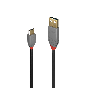 Cabo LINDY Type-C USB2.0«»USB (C-M«»A-M) 1.0mts "Black"