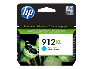 Tinteiro HP nº 912XL 3YL81AE (825pág@5%) "Cyan"