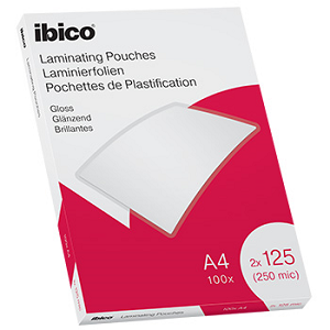 Bolsa Platificação Termica Gloss A4 250mic Pack100                         