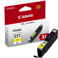 Tinteiro CANON nº 551XL CLI-551Y XL "Yellow"