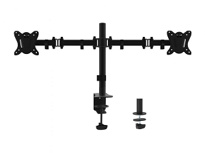 EQUIP Articulating Dual Monitor Desk Mount Bracket 13">34"