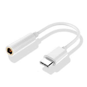 COOL USB-C to 3.5mm Headphone Jack Adapter "White"