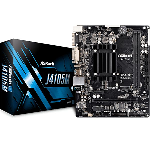 Motherboard ASROCK J4105M Intel QC 2.5GHz,2xDDR4/2400