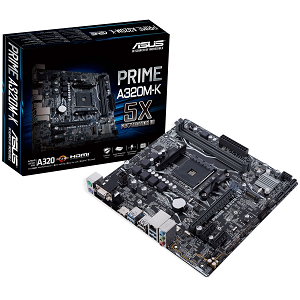 Motherboard ASUS PRIME A320M-K SktAM4 2xDDR4/2666 1xM.2