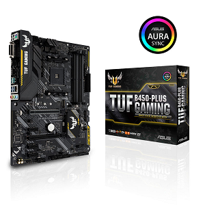 Motherboard ASUS TUF B450-PLUS GAMING SktAM4 4xDDR4/2666 1xM