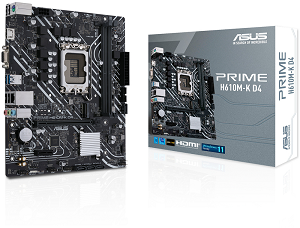 Motherboard ASUS PRIME H610M-K D4 Skt1700 2xDDR4/3200 1xM.2