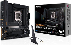 Motherboard ASUS TUF GAMING B760M-PLUS WIFI D4 SKT1700 4xDDR