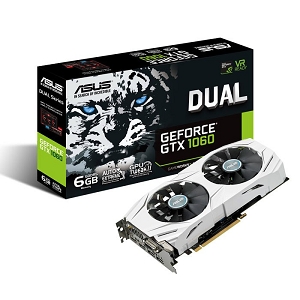 Placa Grafica ASUS DUAL-GTX1060-6G 1708MHz 196-bit 1280-CUDA