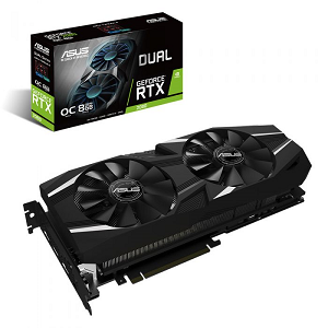 Placa Grafica ASUS DUAL-RTX2080-O8G 256-bit 2940-CUDA