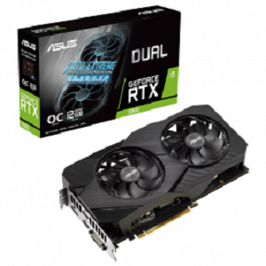 Placa Grafica ASUS DUAL-RTX2060-O12G-EVO 192-bit 2176-CUDA