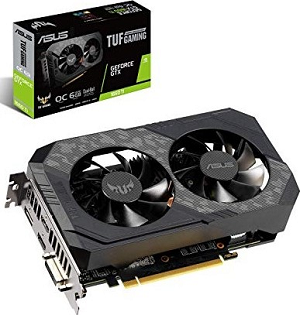 Placa Grafica ASUS TUF-GTX1660TI-O6G-GAMING 192-bit 1536-CUDA