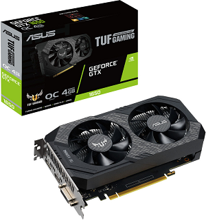Placa Grafica ASUS TUF-GTX1650-O4GD6-P-GAMING 128-bit 896-CU