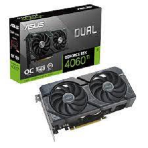 Placa Grafica ASUS DUAL-RTX4060TI-O16G 128-bit 4352-CUDA