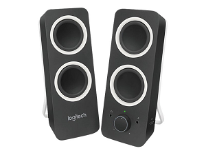 Colunas LOGITECH Z200 Sistema 2.0 5 Watts RMS "Black"