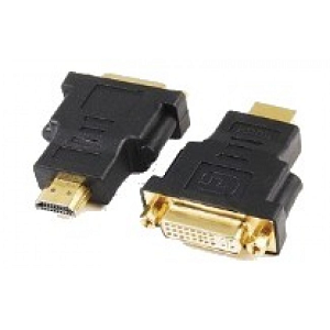Adaptador GEMBIRD (HDMI A-Male«»DVI-D Female) "A-HDMI-DVI-3"