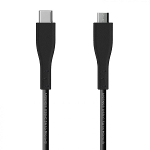 Cabo AISENS USB2.0 (USB-C Male«»Micro-B Male) 1.0Mts
