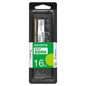 Memoria SODIMM ADATA 16Gb DDR5 5600MHz CL46 "AD5S560016G-S"