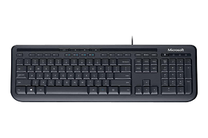 Teclado MICROSOFT Wired 600 USB "Black"