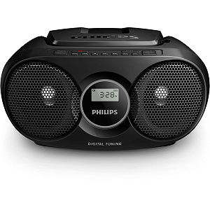PHILIPS AZ215B CD Soundmachine + FM stereo tuner "Black"