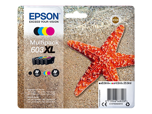 Tinteiro EPSON nº 603XL Pack4 T03A1/T03A2/T03A3/T03A4 T03A64