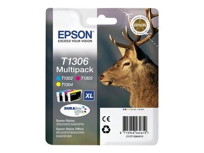 Tinteiro EPSON (Pack 3 T1302/T1303/T1304) T1306