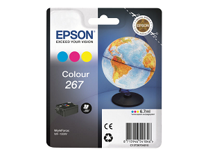 Tinteiro EPSON nº 267 WF-100W T2670 "Color"