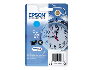 Tinteiro EPSON nº 27 WF-3620.3640.7110.7620 T2702 "Cyan"
