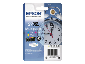 Tinteiro EPSON nº 27XL (Pack3 T2712/T2713/T2714) T2715 Color