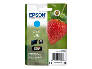 Tinteiro EPSON nº 29 XP-235.245.335.345.435.445 T2984 Cyan