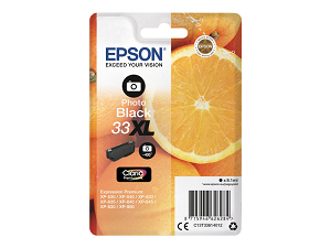 Tinteiro EPSON nº 33XL XP-530.630.830.900 T3361 "Photo Black