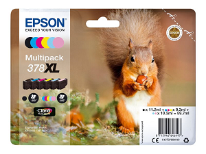 Tinteiro EPSON nº 378XL (MultiPack 6-Colours) T3798