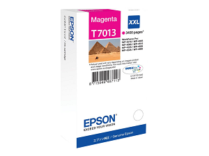 Tinteiro EPSON WorkForce Pro XXL T7013 (3.4Kpág@5%) "Magenta