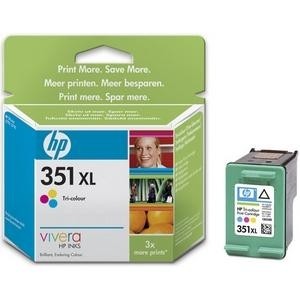 Tinteiro HP nº 351xl CB338EE (580pág@5%) "Color"