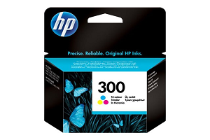 Tinteiro HP nº 300 CC643EE (165pág@5%) "Color"