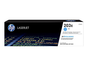 Toner HP Color LaserJet nº 203X CF541X (2.5Kpág@5%) "Cyan"