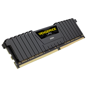 DIMM 8GB DDR4 PC-2666 CL16 CORSAIR Vengeance LPX Black