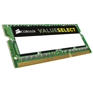 Memoria SODIMM CORSAIR 4Gb 1600MHz DDR3L "CMSO4GX3M1C1600C11