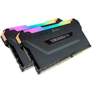 CORSAIR 16GB 2x8GB DDR4 3600MHz CL18 Vengeance Pro RGB Black